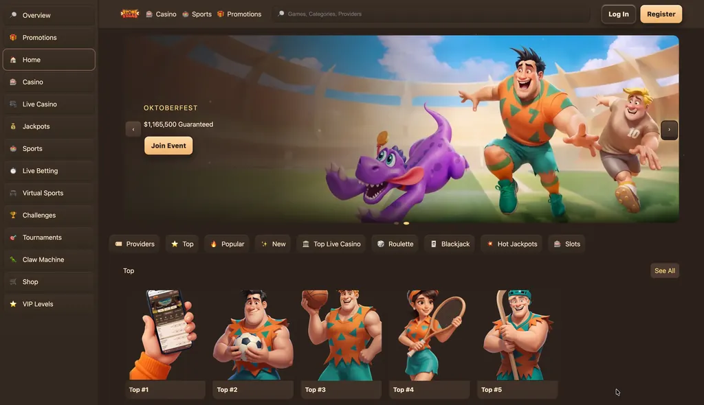 StoneVegas casino website